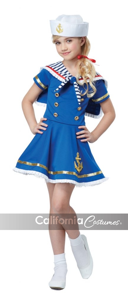 SUNNY SAILOR GIRL / CHILD - California Costumes