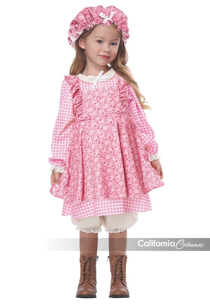 LITTLE PRAIRIE GIRL - PINK / TODDLER - California Costumes