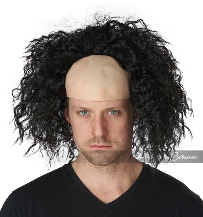 CLOWN PATTERN BALDNESS WIG California Costumes