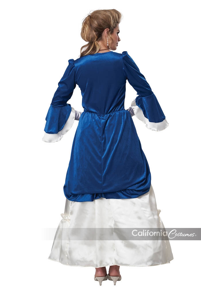 COLONIAL ERA DRESS/MARTHA WASHINGTON / ADULT - California Costumes