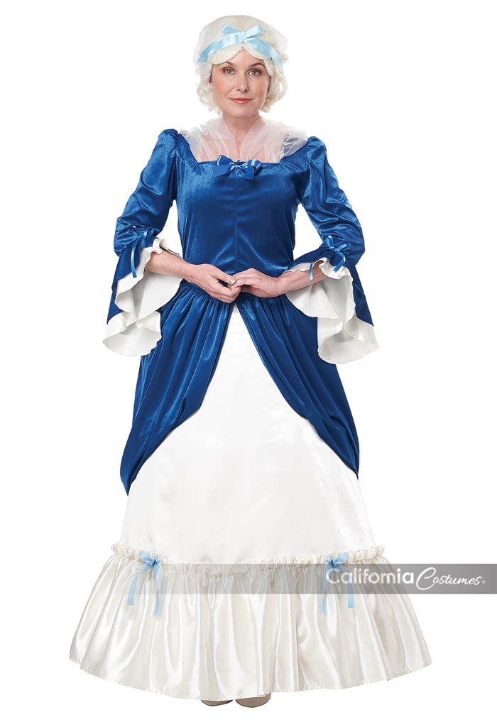 California Costumes Girls Colonial Period DressCostume