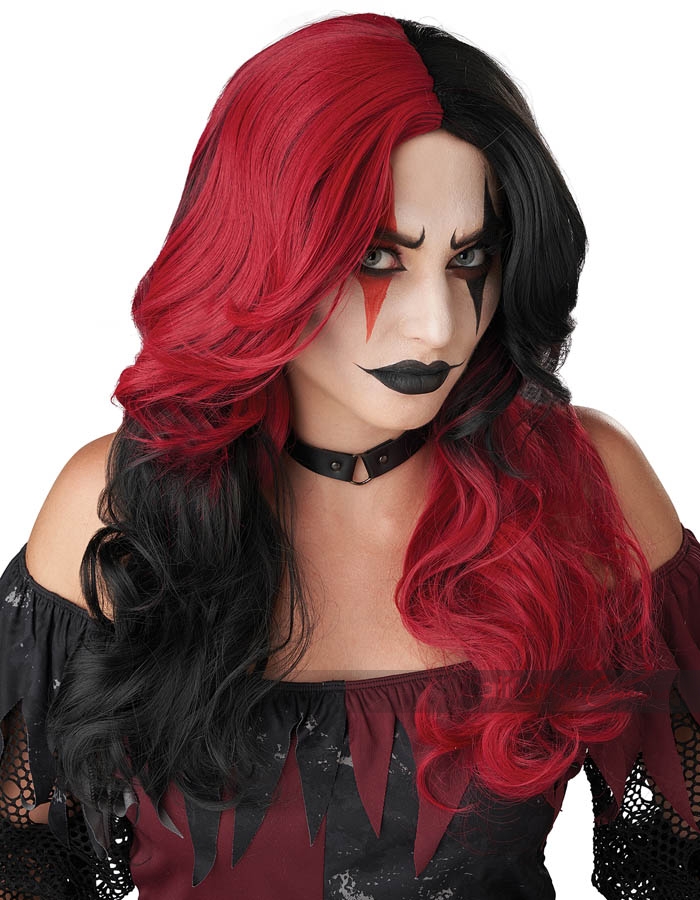 ➤ How to style a halloween store wig
